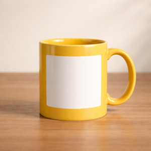 YELLOW PATCH MUG
