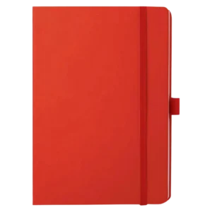 ELASTIC RED NOTEBOOK