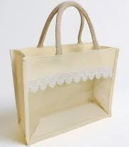 Jute Bag With Window